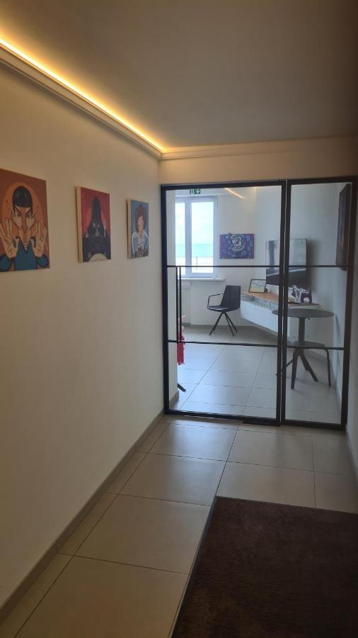 Frontaal Gelijkvloers Seaview 80M² 2 Slp Lägenhet Oostende Exteriör bild