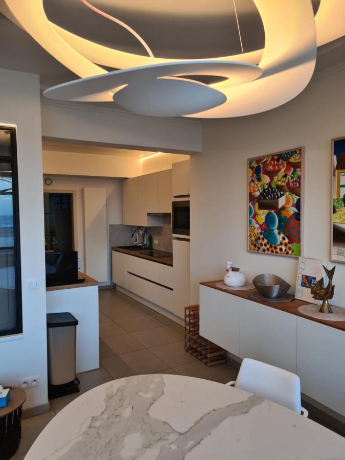 Frontaal Gelijkvloers Seaview 80M² 2 Slp Lägenhet Oostende Exteriör bild