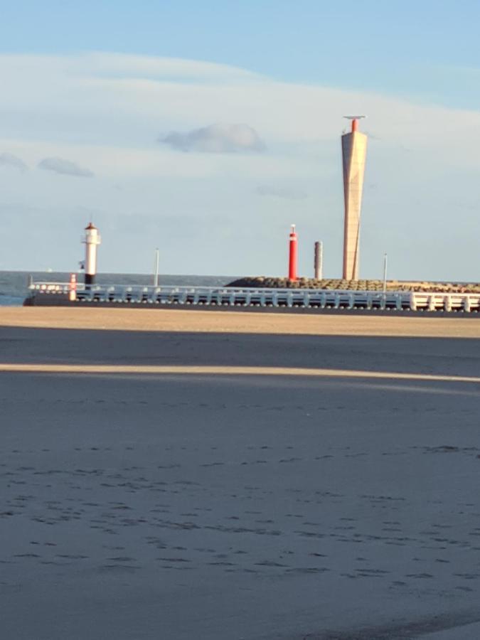 Frontaal Gelijkvloers Seaview 80M² 2 Slp Lägenhet Oostende Exteriör bild